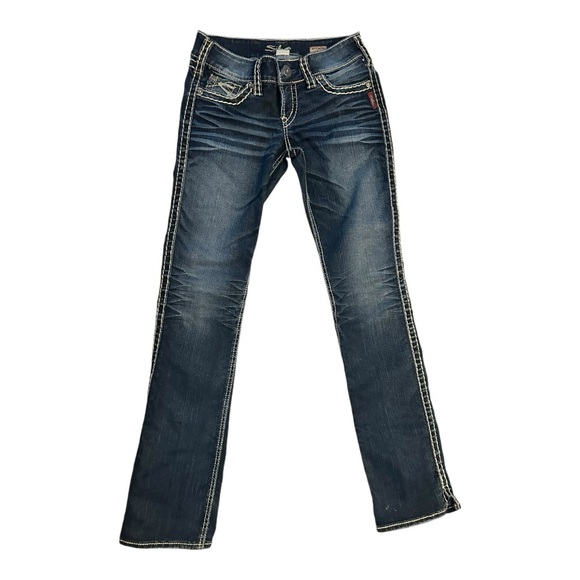 Women’s Silver Jeans Mackenzie Slim Boot Size W/27-L/32 - Picture 5 of 10